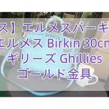 【エルメス】エルメスバーキン コピー エルメス Birkin 30cm ギリーズ Ghillies ゴールド金具